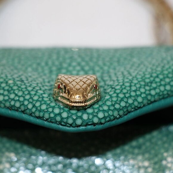 Bulgari Serpenti Reverse Micro Top Handle Bag - Green - Picture 9 of 14